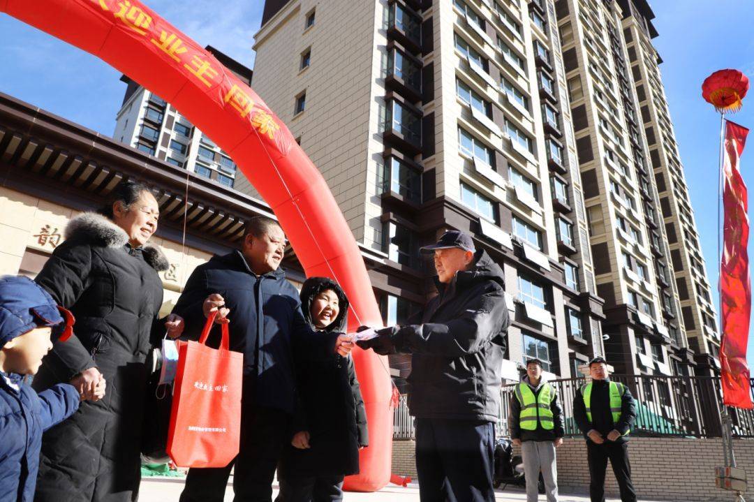 中铁二十二局承建的沧州市新华区海韵小区南区正式启动交付工作