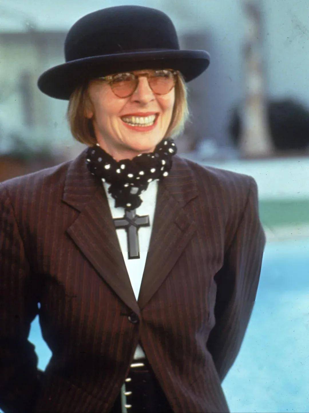 79岁奥斯卡影后离世，她是男神收割机，松弛中性风穿搭鼻祖