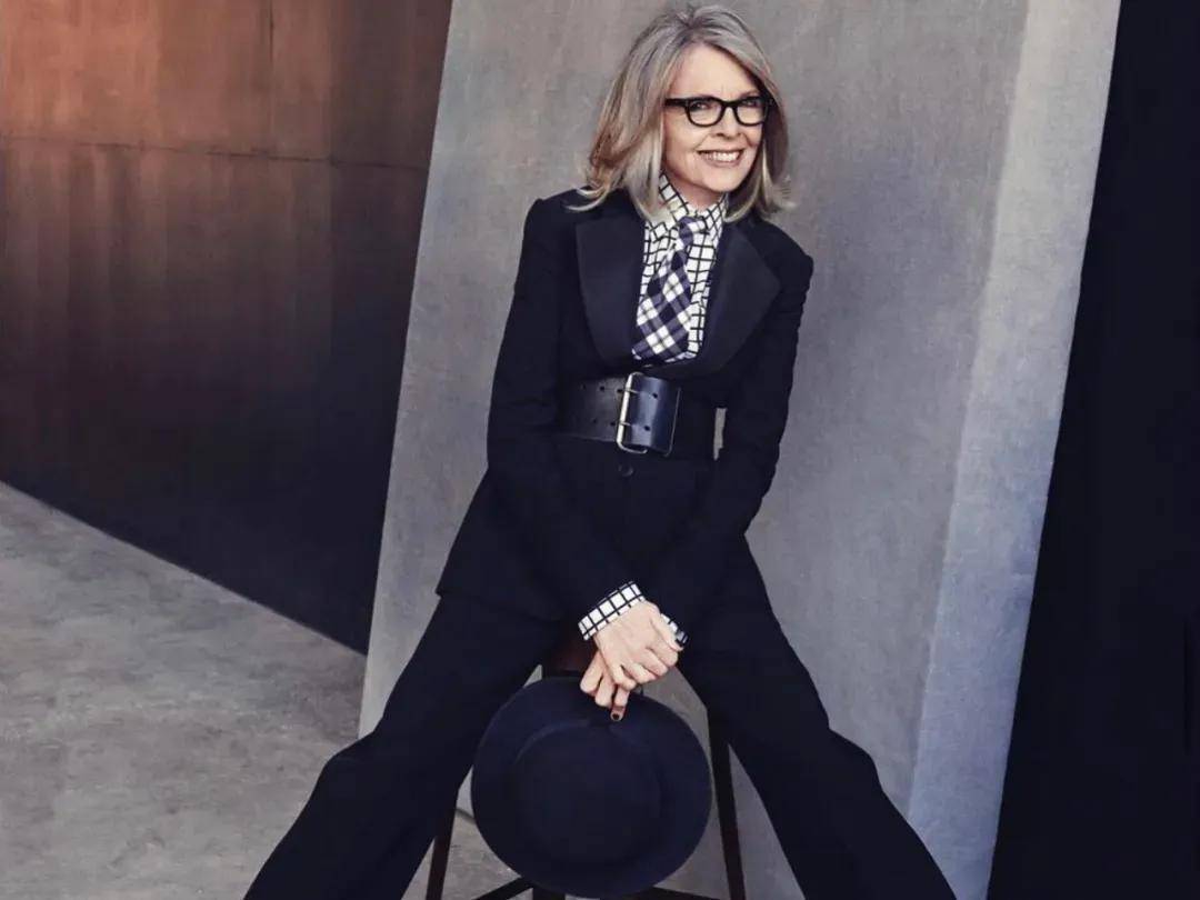 79岁奥斯卡影后离世，她是男神收割机，松弛中性风穿搭鼻祖